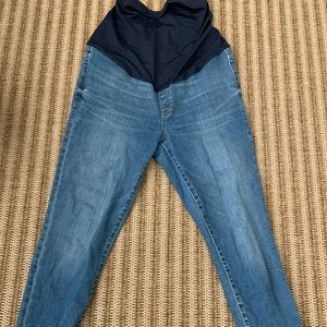 Madewell Maternity Skinny Crop Denim